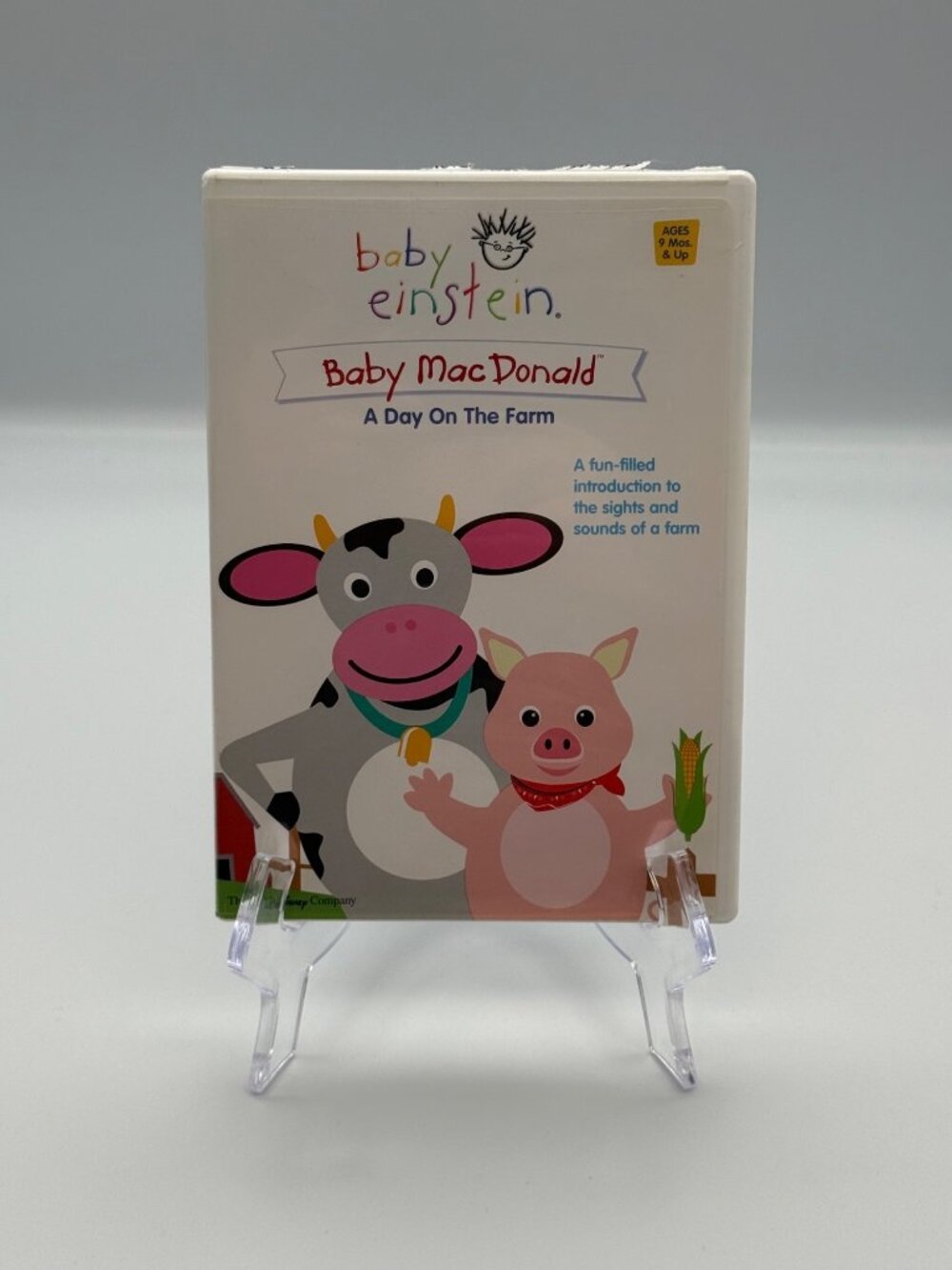 2004 Baby Einstein: Baby MacDonald "A Day On The Farm" Dvd Learning Kid w/insert